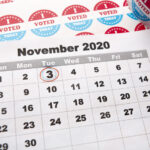 November 3, 2020 calendar image