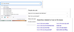 Google search example